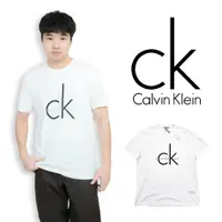 在飛比找蝦皮商城精選優惠-出清 Calvin Klein 男版 大logo T恤 白色