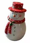 Gibson Home Jolly Penitude Stoneware Cookie Jar with Rubber Stopper Brand New