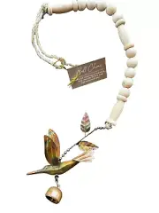 Hummingbird Wind Chimes for Loss of Loved One, Unique Memorial Windchime
