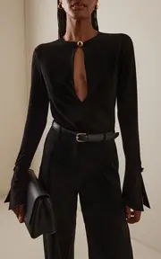 [Brandon Maxwell] The Marla Jersey Tunic Top