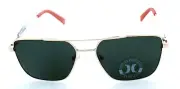 Hurley Women's POSITANO HSL4002PS Sunglasses Gold/Green