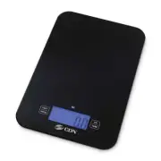 CDN SD1502-BK ProAccurate 15 lb Black Digital Portion Control Scale