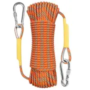 Outdoor Climbing Rope 10M (32ft) Rock Climbing Rope, Escape Rope Climbing Equ...