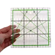 DIY Hand Tool Patchwork Ruler Square Shape Tailor Yardstick Cloth Cutting RuleJN