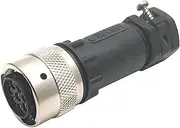 BIZOCA 1/8 23 28 Pin Industrial Connector Male Female Wiring Socket UTG61823S UTG18AC RC16M23K UTG62028SN UTG6128P(Dark Grey)
