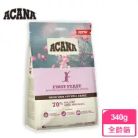 在飛比找momo購物網優惠-【ACANA】第一盛宴貓低GI配方340g放養雞肉+完整鯡魚