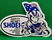 VINTAGE WAYNE GARDNER SHOEI ROTHMANS HONDA ORIGINAL STICKER