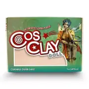 M00444 MOREZMORE 1 lb Cosclay Doll WARM BEIGE Flexible Polymer Clay Soft Grade