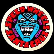 Vintage 1980’s Speed Is The Need Speed Wheels Santa Cruz Skateboarding Sticker