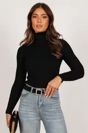 [PUP44] Cecil Top - Black S/M black