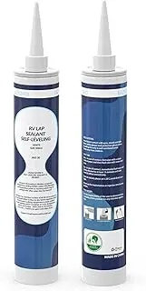 Eazy2hD RV Self Leveling Lap Sealant for RV Roofs,RV Roof Sealant,Camper Caulking, Camper Sealer for Rubber Roof EPDM,White (White, 2 Pack)