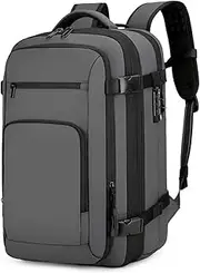 Vacuum Compression Travel Backpack Large Capacity Expandable Water Proof Bag with Laptop Compartment for Business, Commuting, Short Trips