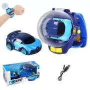 Car Model Toy Watch Remote Control Boys Mini Car Cartoon Car Analog Watch Gift