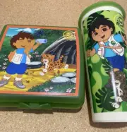 Tupperware Diego Lunch Set Sandwich Container And Tumbler Vintage New Fast Ship