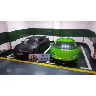 【熊派量販店】原廠授權模型車 1:18 1/18 Audi 奧迪 R8  (消光黑) 精緻版