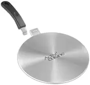 ACTIV CUISINE 9.45 Inch Heat Diffuser Stainless Steel Induction Diffuser Plate for Electric Gas Stove Glass Induction Cooktop Heat Diffuser with Detachable Handle, Protects Pot Cookware Accessories
