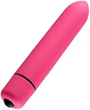 Vibrator Mini 10-speed Powerful Electric Bullet Tool Handheld Portable Personal Bullet Massager Female Pleasure Silent Waterproof Bullet Setting Powerful Mini Stick Muscle Foot Massage Tool Vibrator (Red)