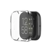 2PCS TPU Soft Ultra-thin Watch Cover Smart Watch Shell Protector Case Cover for Fitbit Versa 2