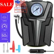 Portable Air Pump Electric Inflator Auto Car Bike Tire Air Compressor 12V