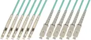 Direct Burial/Outdoor LC-SC 6-Strand Fiber Optic Cable 10Gb Multimode 50/125 20M