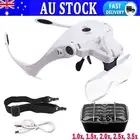 5X Magnifying Glasses with LED Light for Reading Head Magnifier Jewellers Makeup