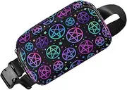 Fashion Waist Packs | Multi-Pocket Waterproof Running Fanny Pack - Compact Fashionable Belt Pouch for Travel Running Hiking Workout Cycling