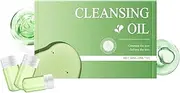 Collagen Cleansing Oil, Portable Facial Cleansing Oil Mini, Cleansing Oil for Moisturizing and Cleansing The Skin (1, Green)