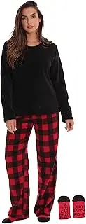 [Just Love] Ultra-Soft Women’s Pajama Pant Set - Nightgown with Matching Socks