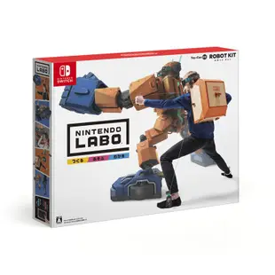 任天堂 SWITCH NS 任天堂實驗室 機器人套裝 LABO TOYCON 02 ROBOT KIT 中文版 台中