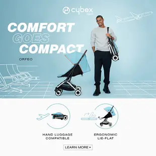 Cybex 德國 Orfeo 輕便可平躺登機嬰兒推車 多款可選 【YODEE優迪】