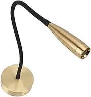 Hard Wired Wall Mount Gooseneck Reading Light, 360 Adjustable Wall Nightlight Headboard Spotlight Bedside Reading Book Lamp for Working Study Bedroom