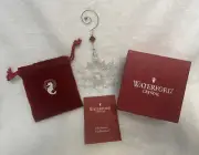 Waterford Snow Crystal Pierced Christmas Tree Ornament New in Box