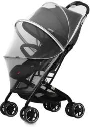 Pacify Universal Mosquito Net for Stroller Double Zipper Mesh Pram Mosquito N...