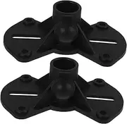 NULYLU 2pcs Speaker Bases for Studio Speaker Stand Lightweight Support Brackets for Stable Sound Clarity for Music Lovers and Performers