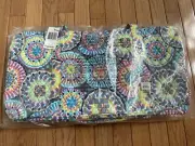 Vera Bradley Factory Style Large Traveler Duffle Bag In Sunny Medallion "NWT"