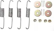 ACDelco 18K1666 Professional Rear Drum Brake Hardware Kit with Springs, Pins, Washers, and Nuts
