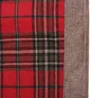 Christmas Grid Dining Table Runner Cover Ornament Cloth Venue Banquet Decoration