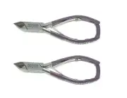 2Thick Toenail Nipple Clipper Cutter (Purple) Moon Shape for Podiatrist/Pedicure