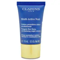 在飛比找Yahoo!奇摩拍賣優惠-【橘子水】CLARINS 克蘭詩 漾采肌活熬夜霜 15ml 