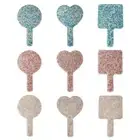 Sparkling Rhinestones Handheld Mirror Hand Mirror with Handle Cosmetic Mirror