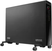 Ceramic Convector Panel Heater for Medium Large Rooms, Quiet Fan System, Digital