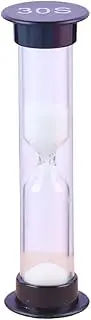 Hourglass Sand Timer Sands Clock Desktop Ornament Children Kids Party School Children Early Education Toy Sandglass Black 30s