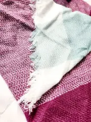 *New Wander Agio Womens Scarf Jujubo Red Green 13, Triangle