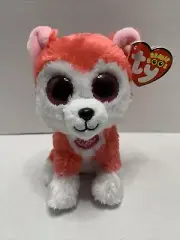 Ty Beanie Boos- APHRODITE 6" VALENTINES HUSKY NEW MWMT's