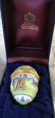 Halcyon Days Easter Egg, 1997, New In Original Box