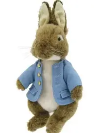 在飛比找Yahoo!奇摩拍賣優惠-日本原裝進口 28CM高 正品彼得兔兔子絨毛娃娃玩偶擺件裝飾