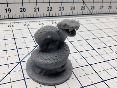 Empire of Scorching Sands - Giant Desert Viper Mini - DND - Pathfinder - Dungeon