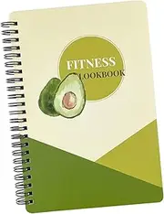 Spiral Bound Fitness Journal Planner a Notebook for Women Men Goals Meals Random