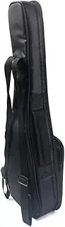 ibasenice Red Cord Guitar Bag Padded Backpack Style for Acoustic and Electric Guitars Features Storage Pockets and Straps