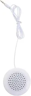 Pillow Speaker Pillow Speakers for Sleeping 3.5mm Mini Size Pillow Speaker Bed Side Speaker White